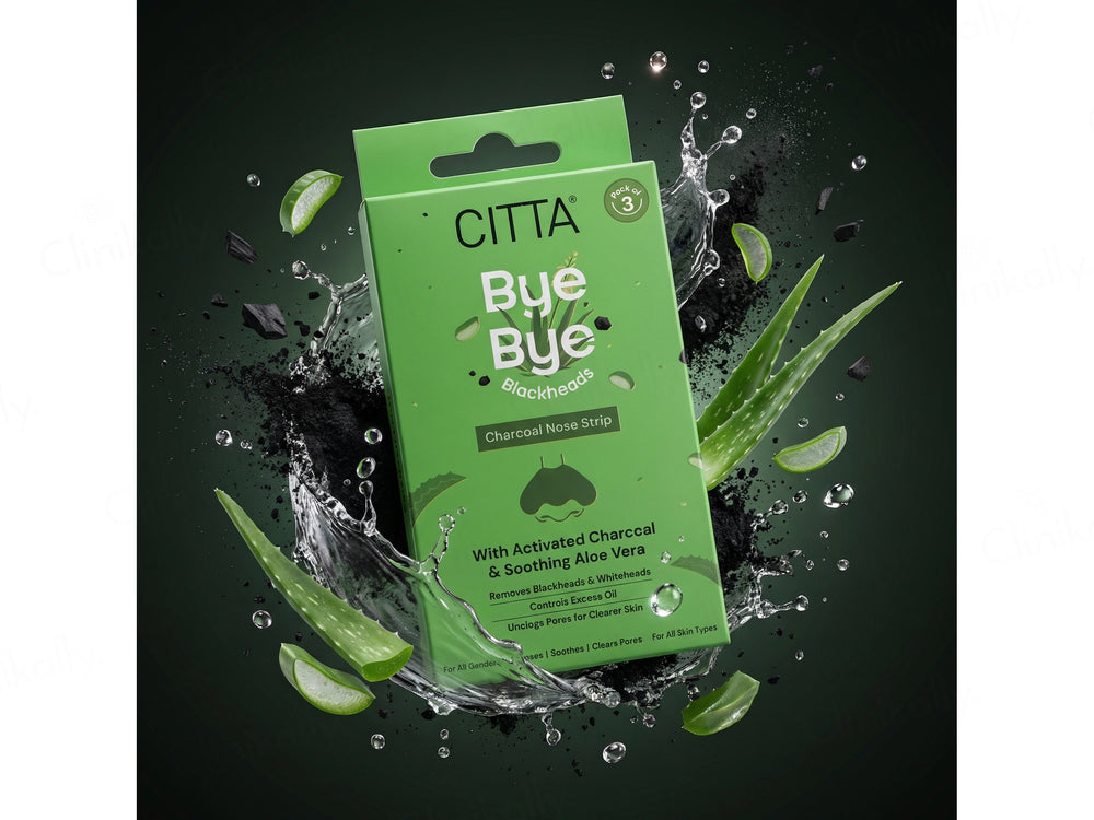 CITTA Bye Bye Blackheads Charcoal Nose Strip