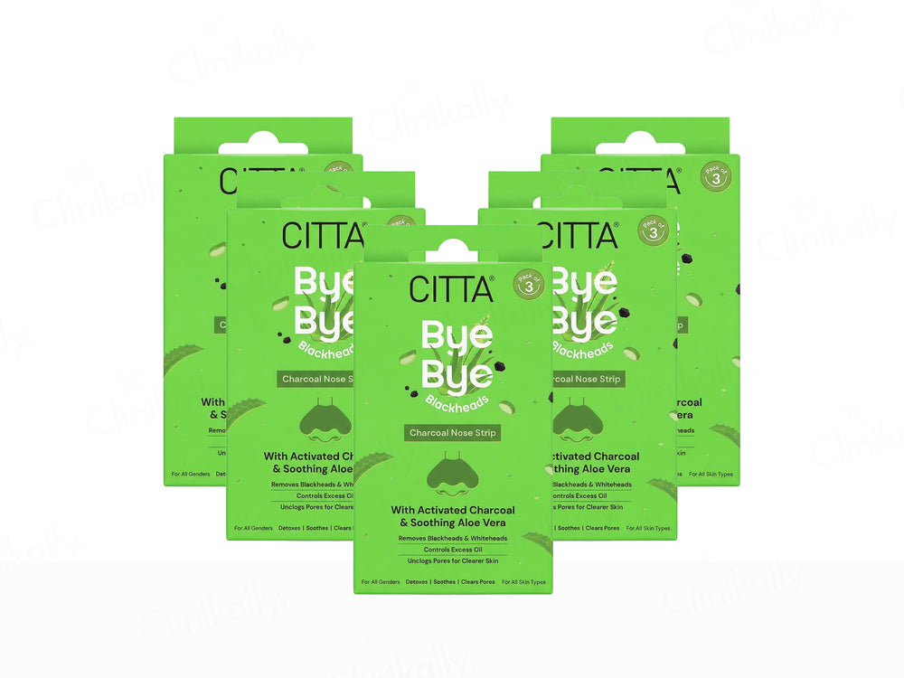 CITTA Bye Bye Blackheads Charcoal Nose Strip