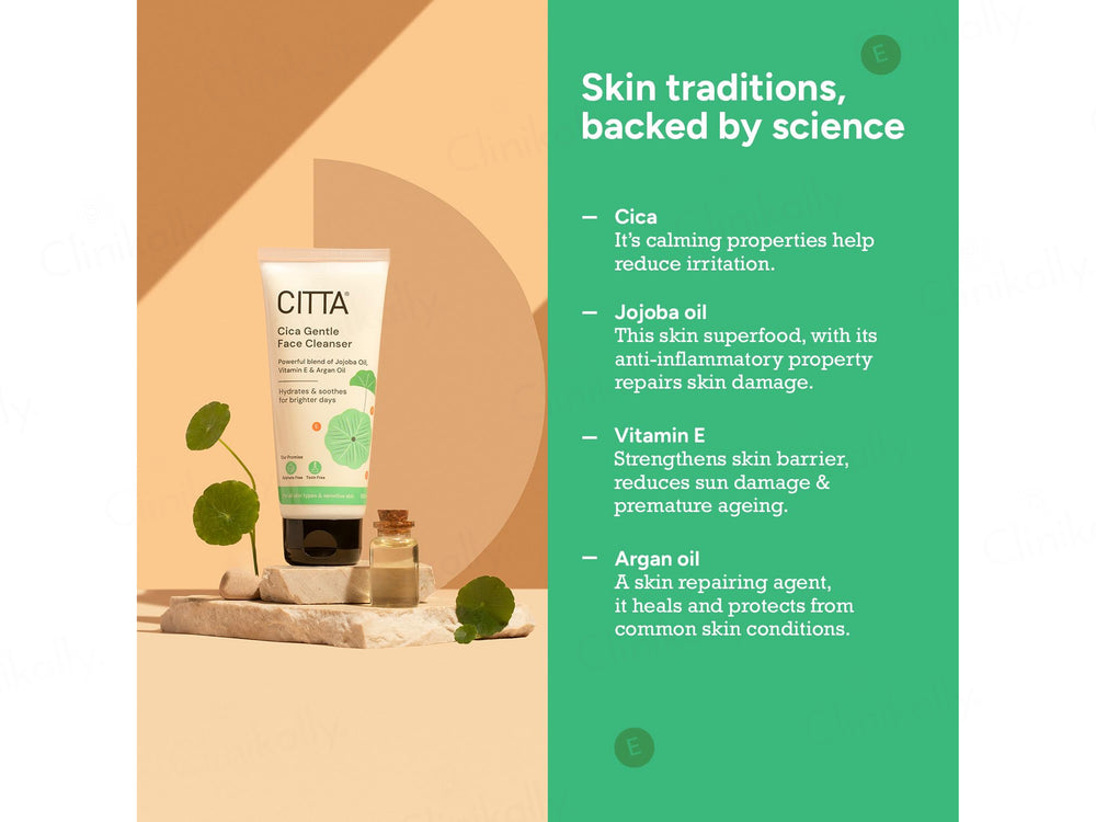 CITTA Cica Gentle Face Cleanser