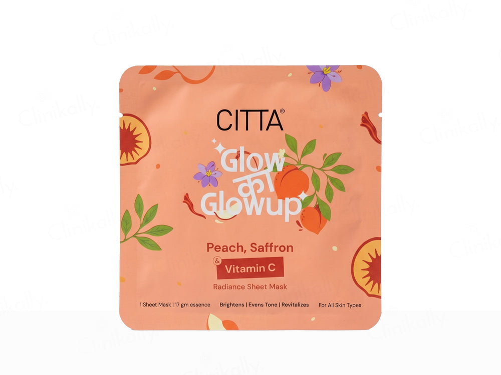 CITTA Glow Ka Glowup Radiance Face Sheet Mask