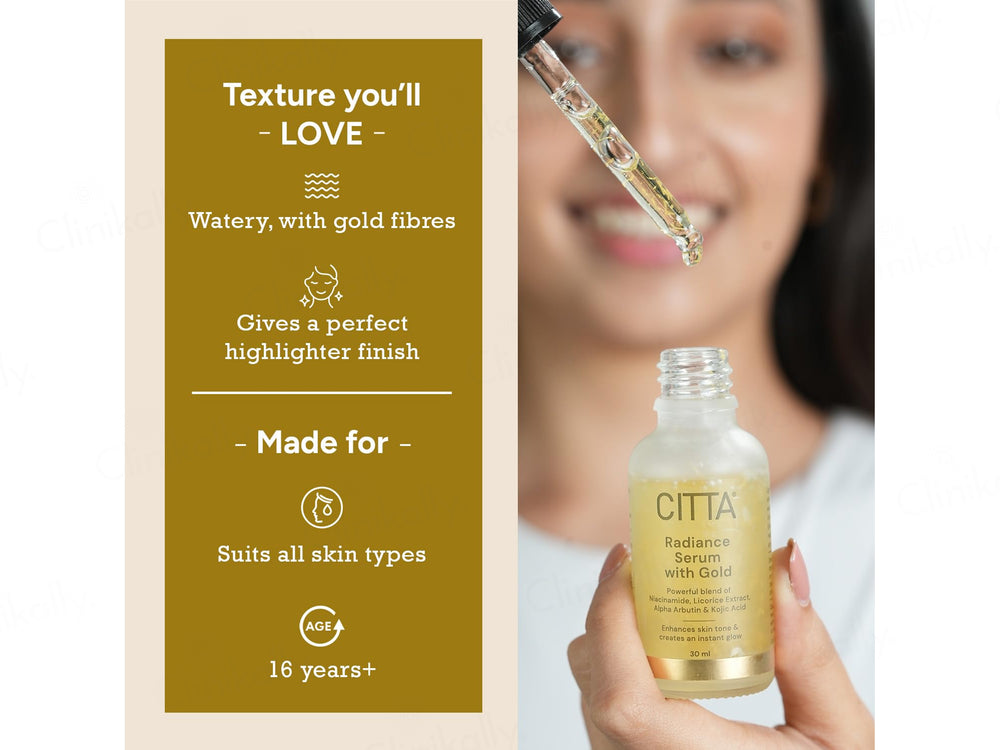 CITTA Radiance Gold Face Serum