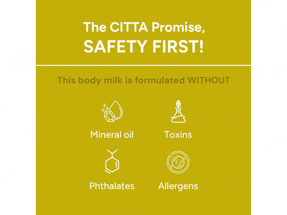 CITTA Soothing Body Milk SPF 15