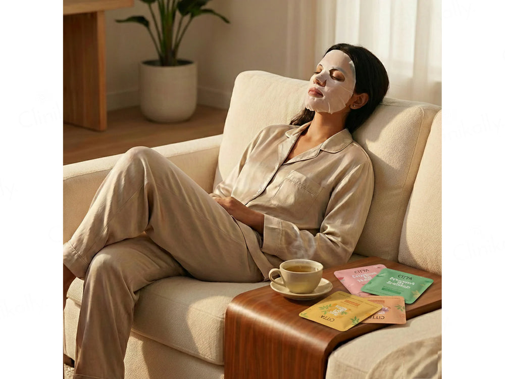 CITTA Tan Ko Bye Brightening Face Sheet Mask