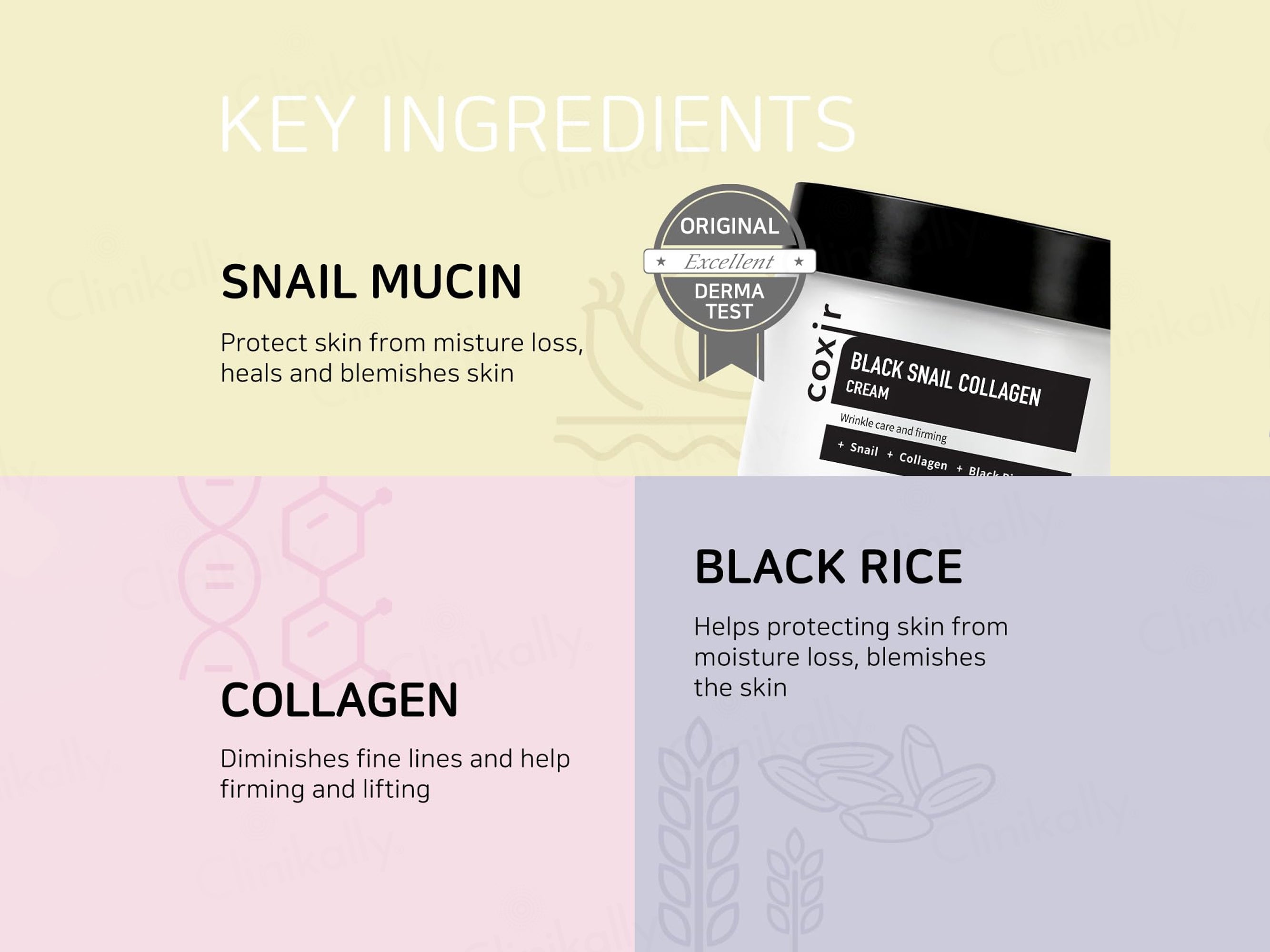 COXIR Black Snail Collagen Cream