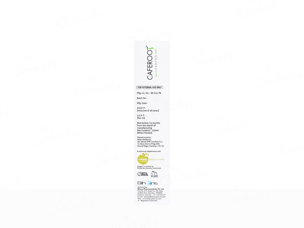 Caferoot Hair Revitalising Shampoo