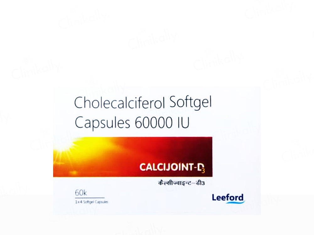 Calcijoint-D3 60000 IU Softgel Capsule