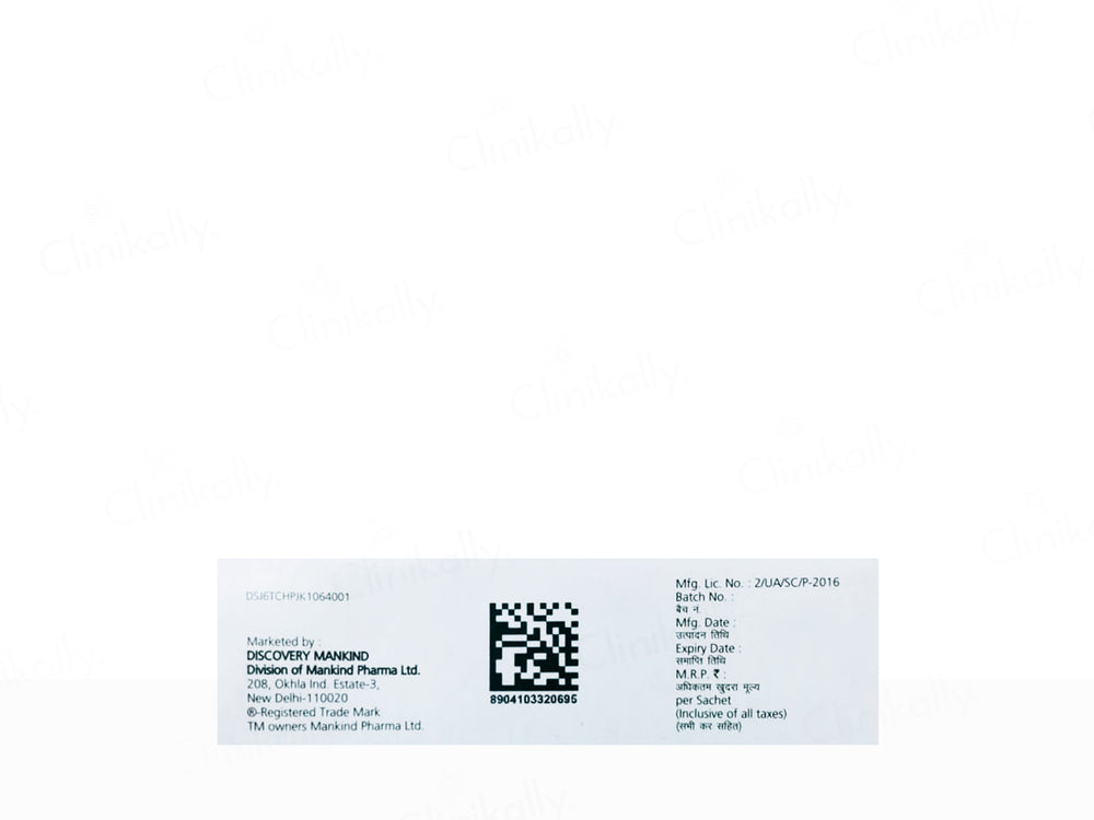 Caldikind-60K Cholecalciferol Sugar Free Granules - Butterscotch Flavour