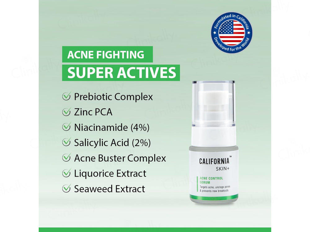 California Skin+ Acne Control Serum