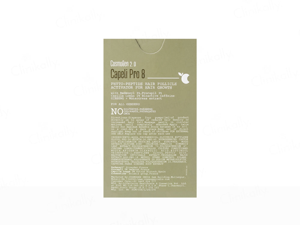 Capeli Pro 8 Phyto-Peptide Hair Follicle Activator Serum
