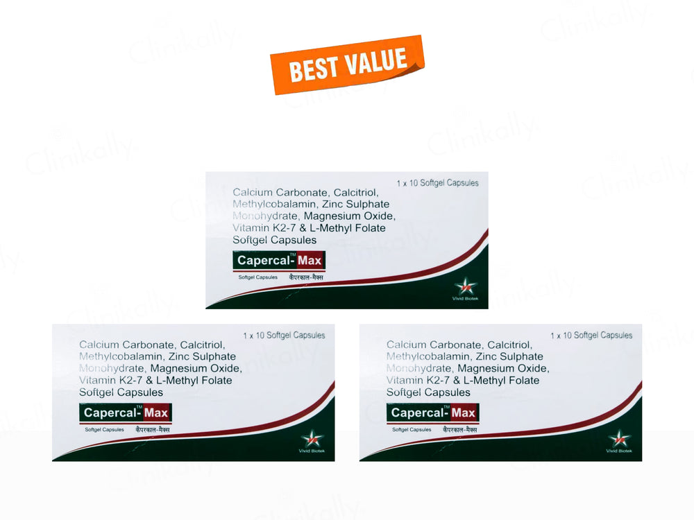 Capercal-Max Softgel Capsule
