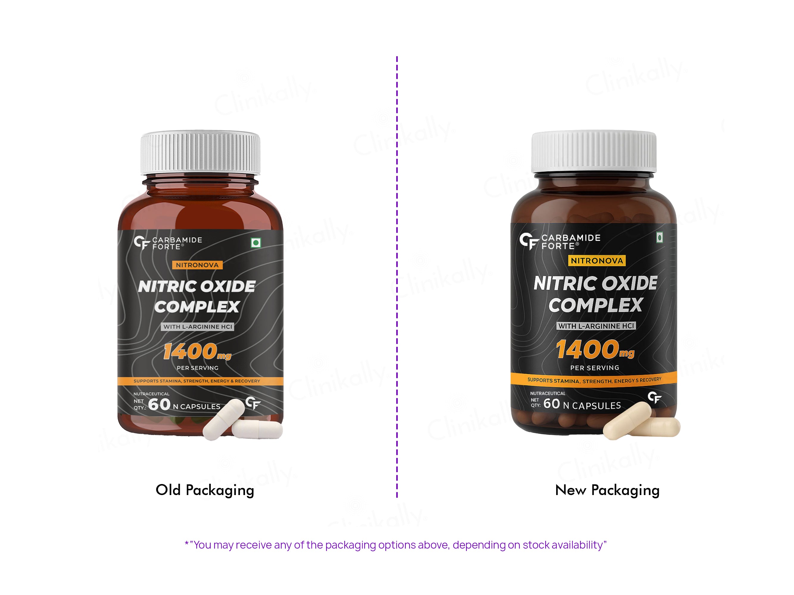 Carbamide Forte 1400mg Nitric Oxide Complex With L-Arginine HCl Capsule