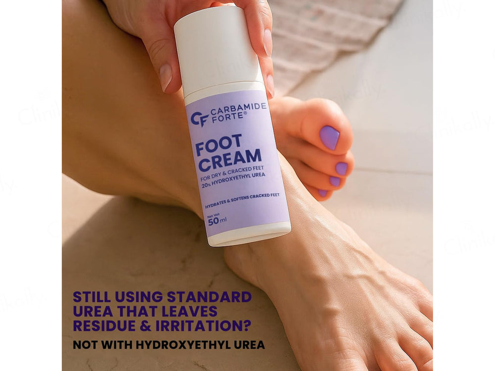 Carbamide Forte 20% Hydroxyethyl Urea Foot Cream Roll-On