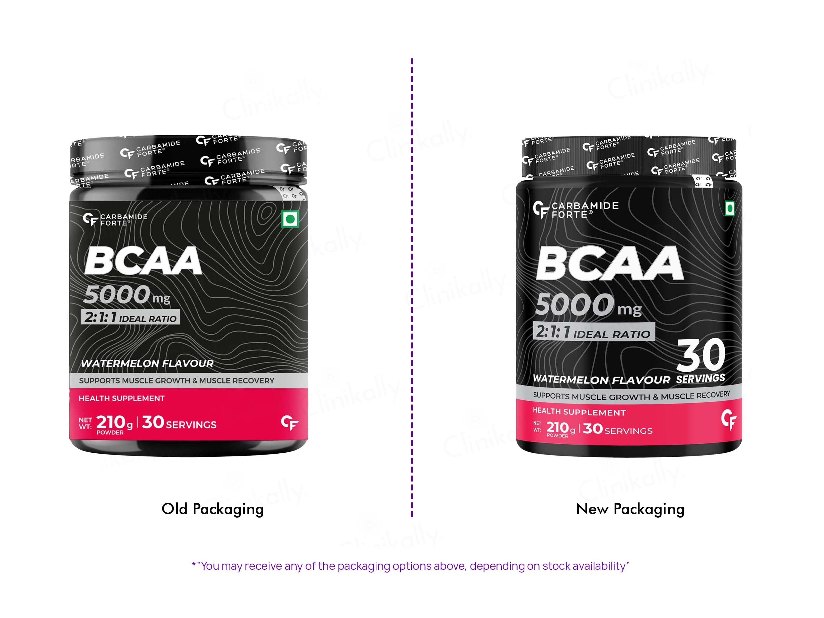 Carbamide Forte BCAA 5000mg Powder - Watermelon Flavour