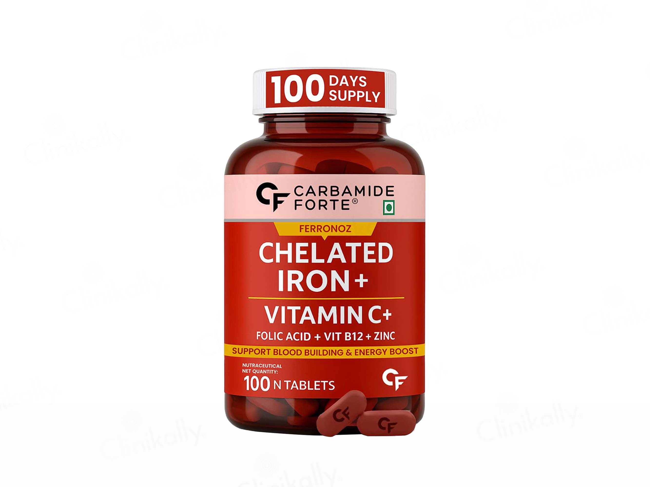 Carbamide Forte Chelated Iron+ Tablet For Women