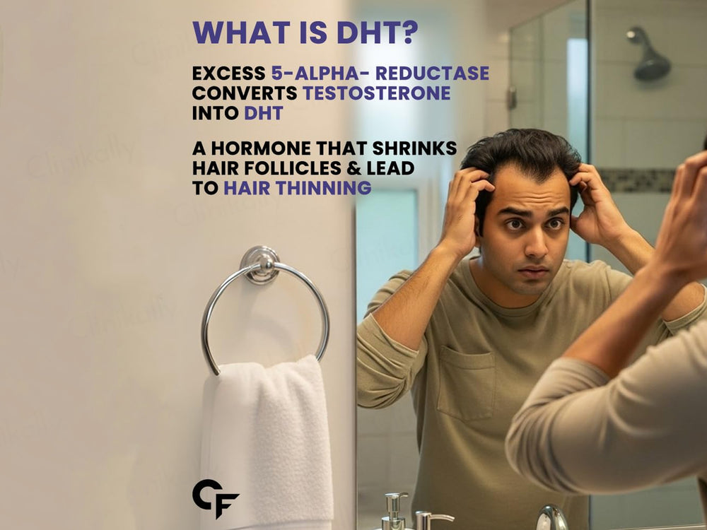 Carbamide Forte DHT Blocker With Biotin & Hyaluronic Acid Tablet For Healthy Hair & Skin