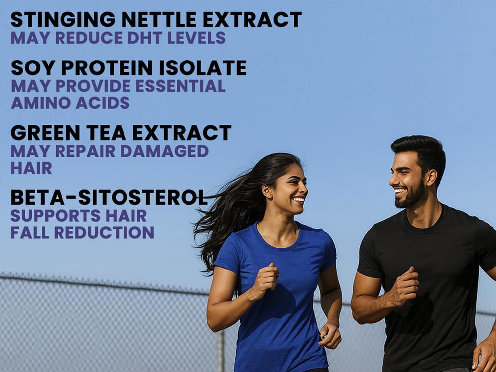 Carbamide Forte DHT Blocker With Biotin & Hyaluronic Acid Tablet For Healthy Hair & Skin