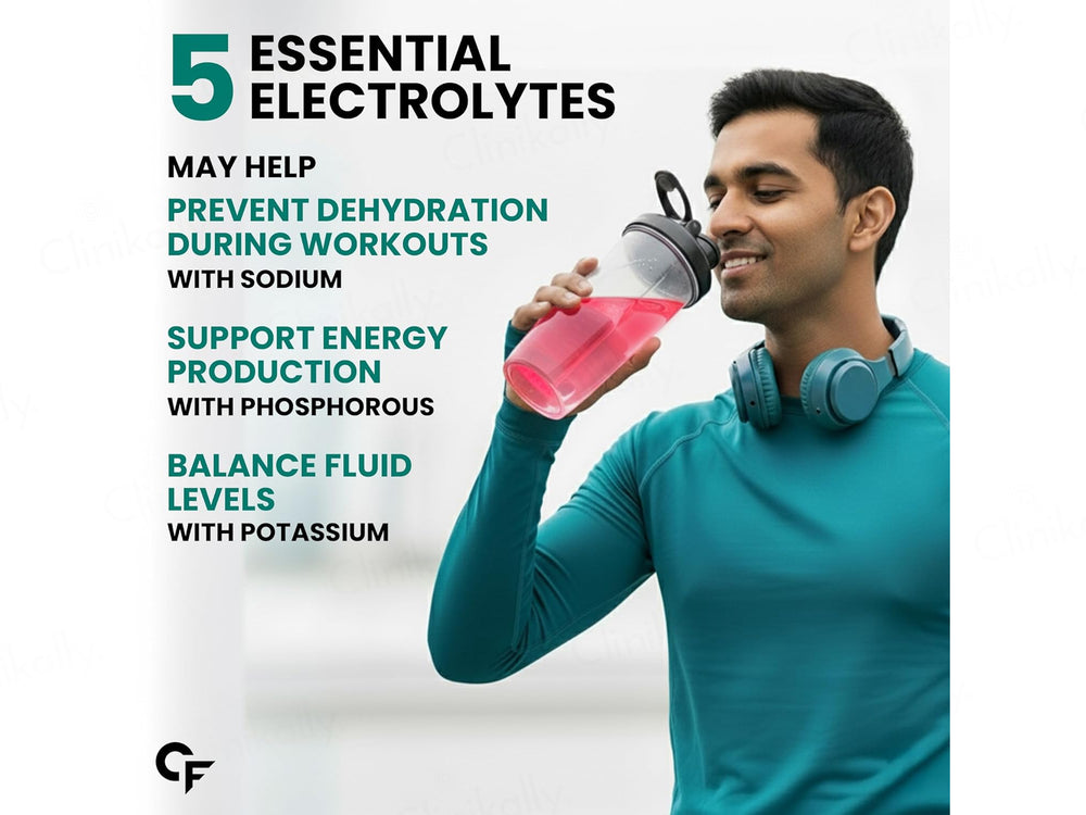 Carbamide Forte Electrolyte Effervescent Tablet - Mixed Berry & Orange Flavour