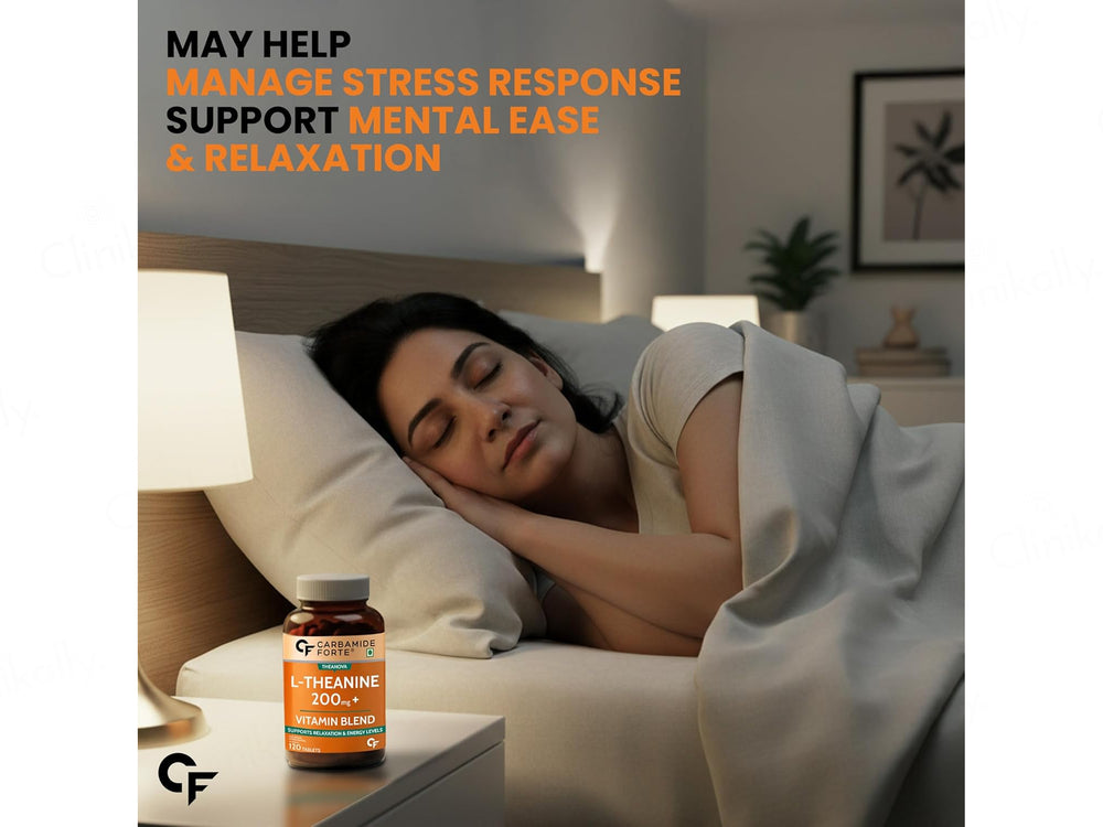 Carbamide Forte L-Theanine 200mg + Vitamin Blend Tablet