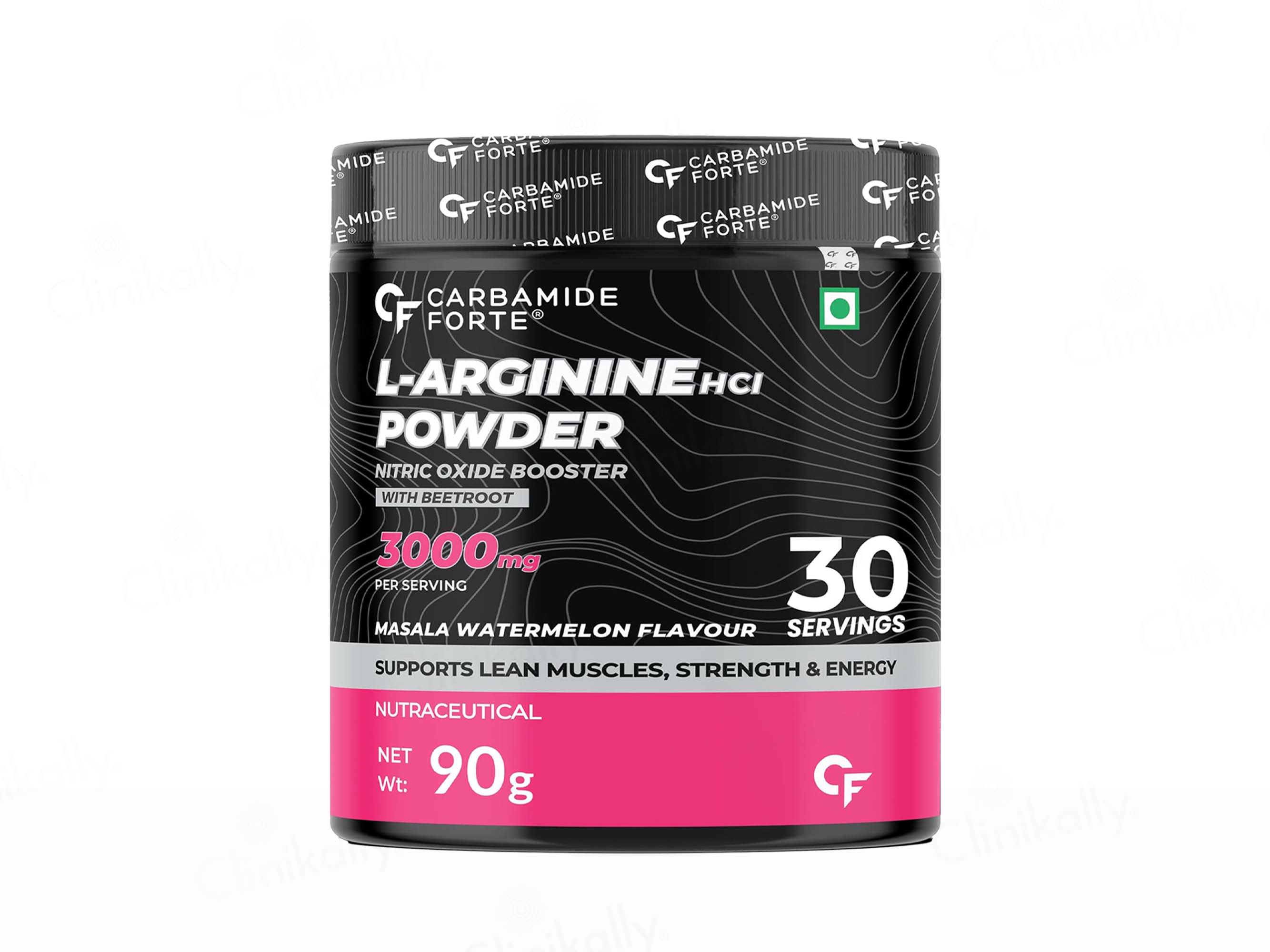 Carbamide Forte L Arginine 3000mg Powder - Masala Watermelon Flavour