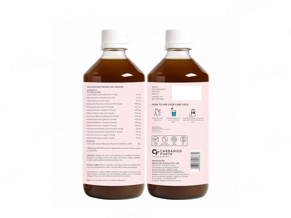 Carbamide Forte Liver Care Juice