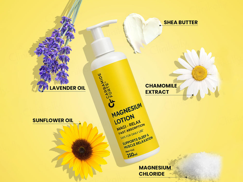 Carbamide Forte Magnesium Lotion For Sleep Support & Muscle Relaxation