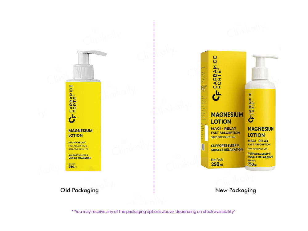 Carbamide Forte Magnesium Lotion For Sleep Support & Muscle Relaxation