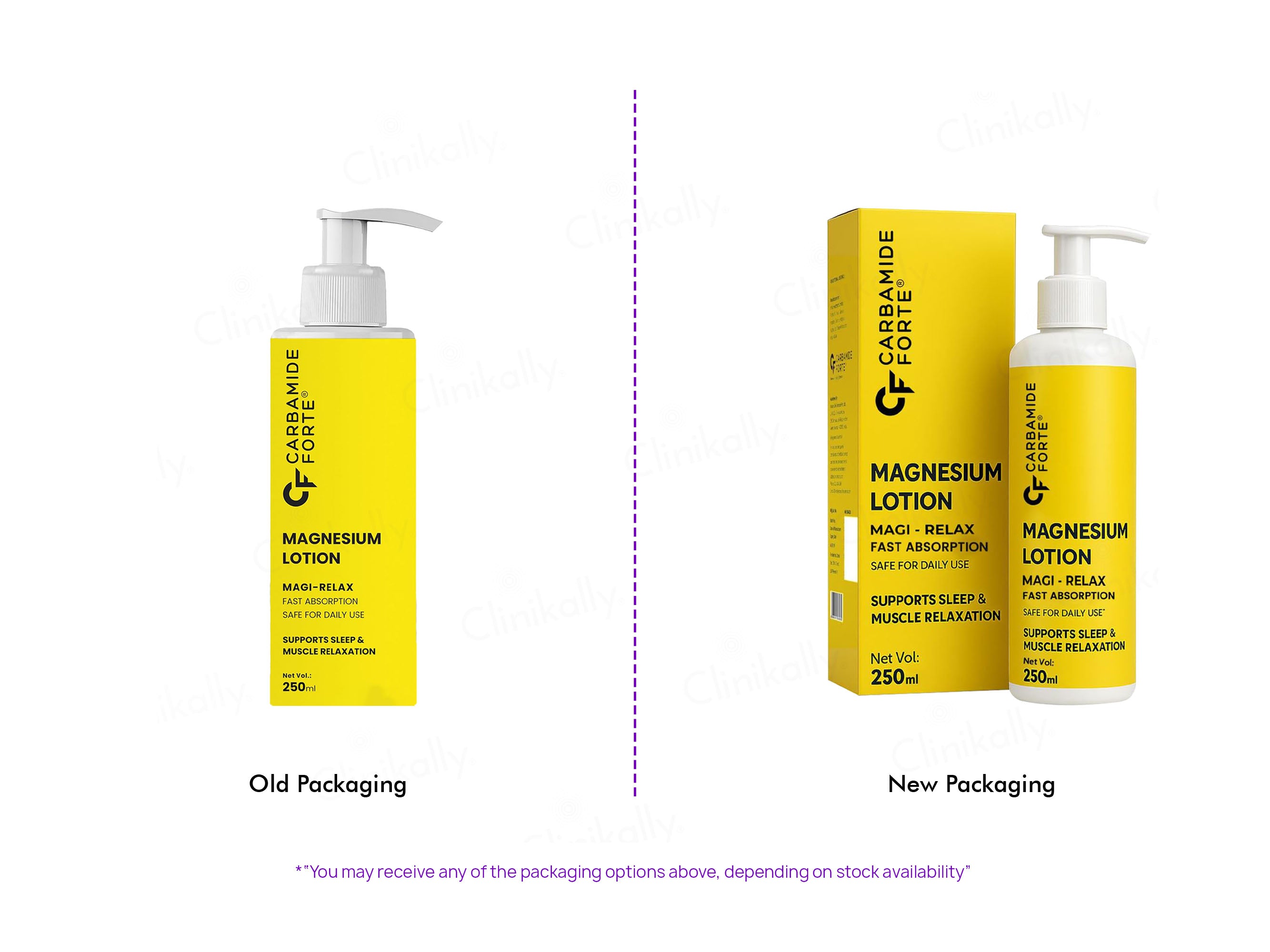 Carbamide Forte Magnesium Lotion For Sleep Support & Muscle Relaxation