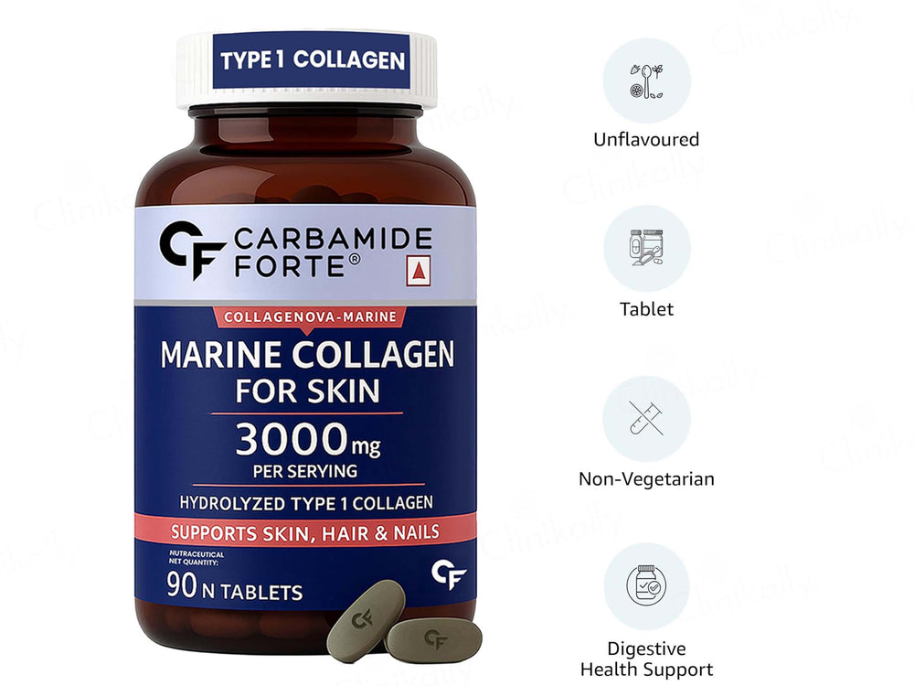 Carbamide Forte Marine Collagen For Skin Tablet For Men