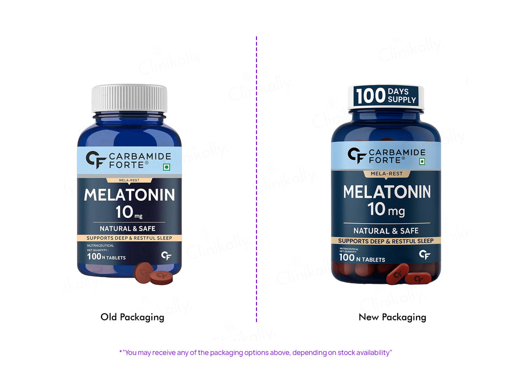 Carbamide Forte Melatonin 10mg Sleep Tablet