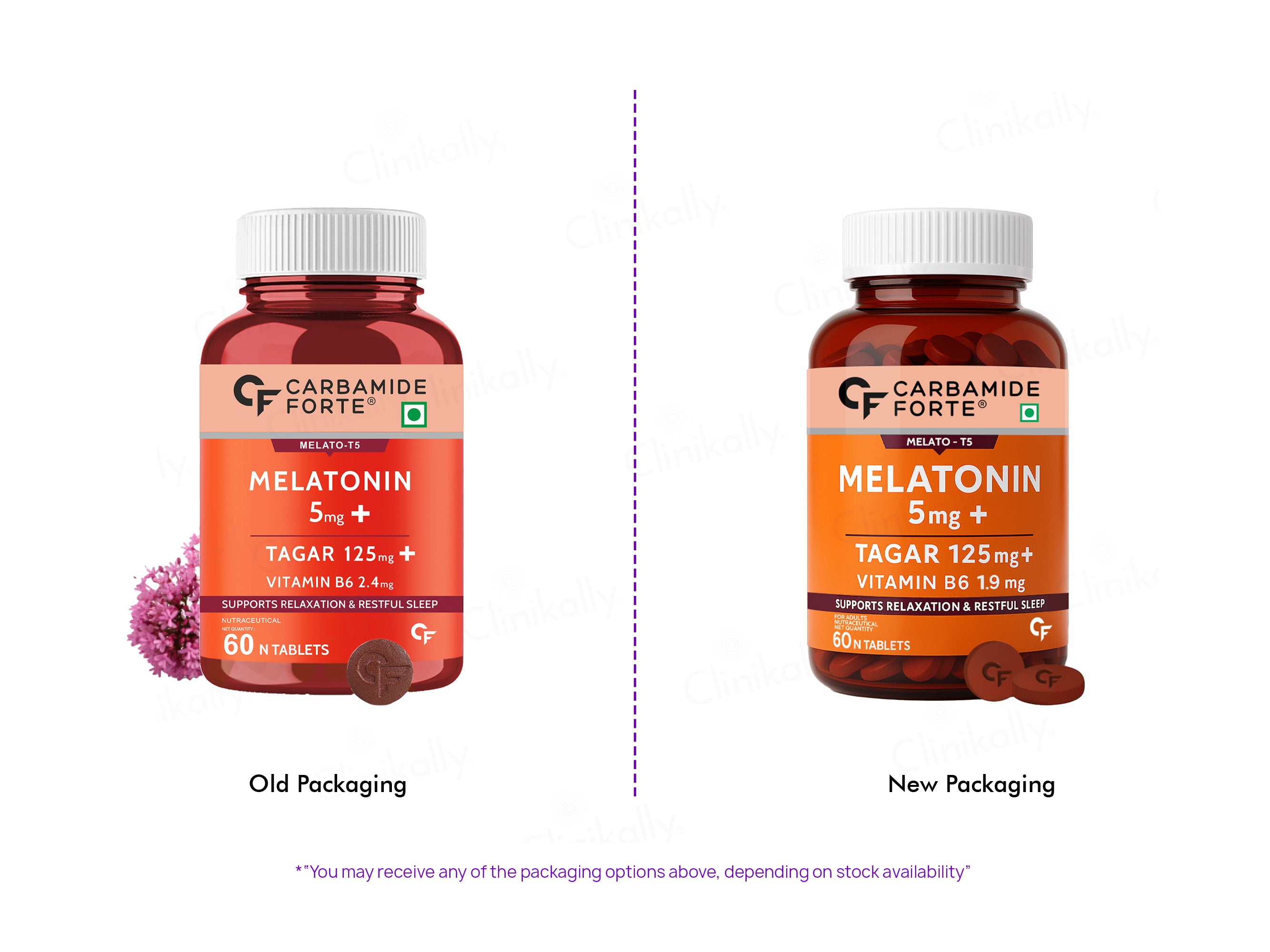 Carbamide Forte Melatonin 5mg + Tagar 125mg Sleep Tablet