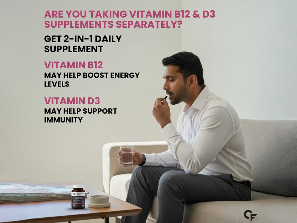 Carbamide Forte Methylcobalamin + Vitamin D3 + Folic Acid + Alpha Lipoic Acid + Pyridoxine Tablet