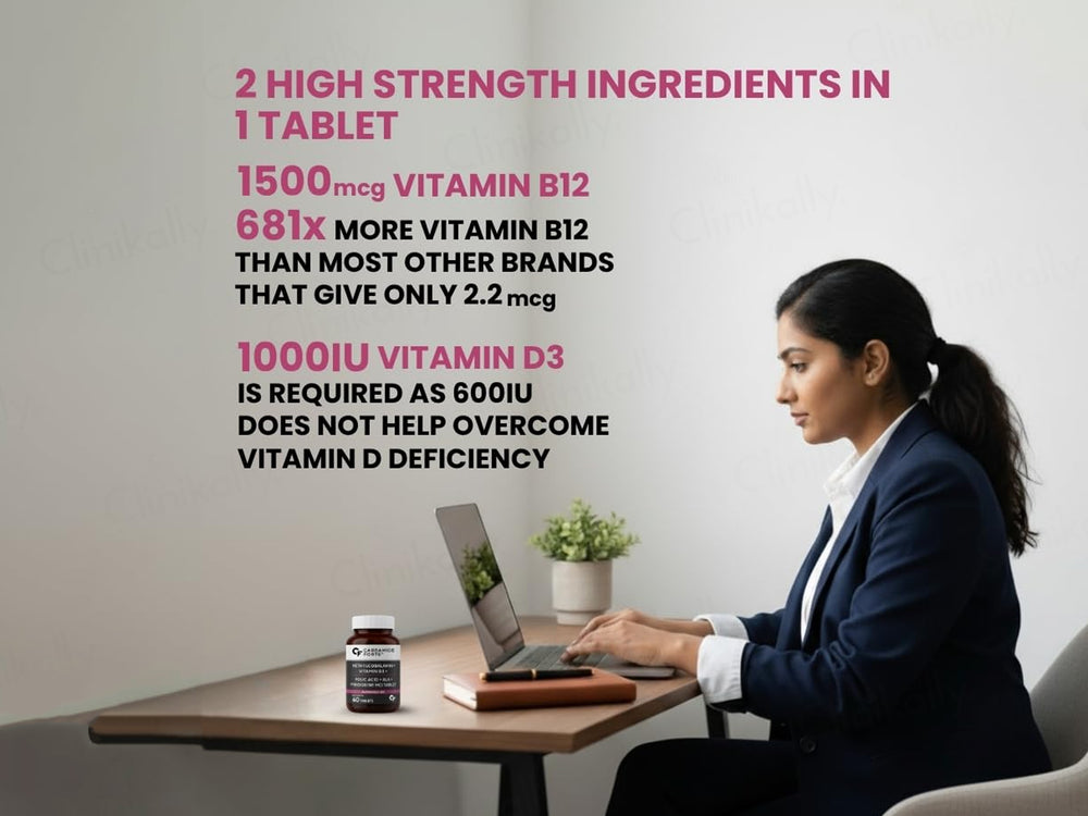 Carbamide Forte Methylcobalamin + Vitamin D3 + Folic Acid + Alpha Lipoic Acid + Pyridoxine Tablet