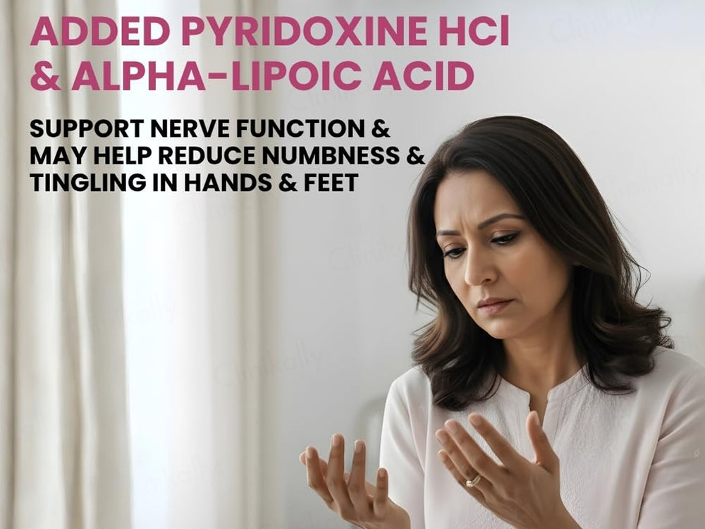 Carbamide Forte Methylcobalamin + Vitamin D3 + Folic Acid + Alpha Lipoic Acid + Pyridoxine Tablet