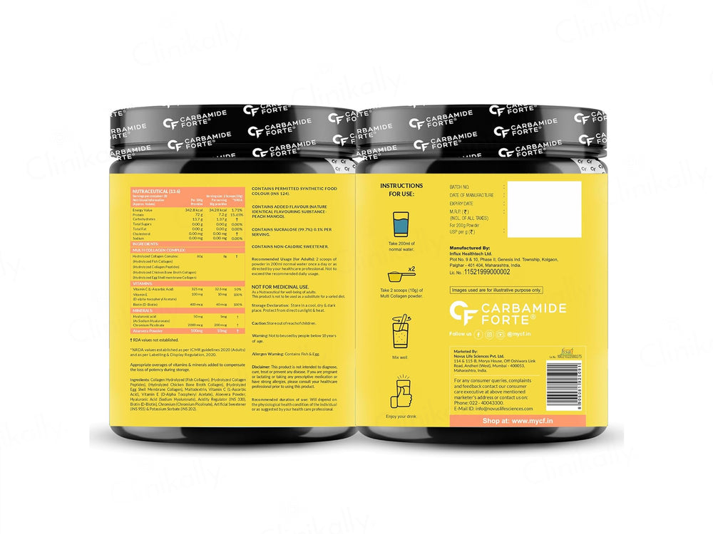 Carbamide Forte Multi Collagen Powder For Skin