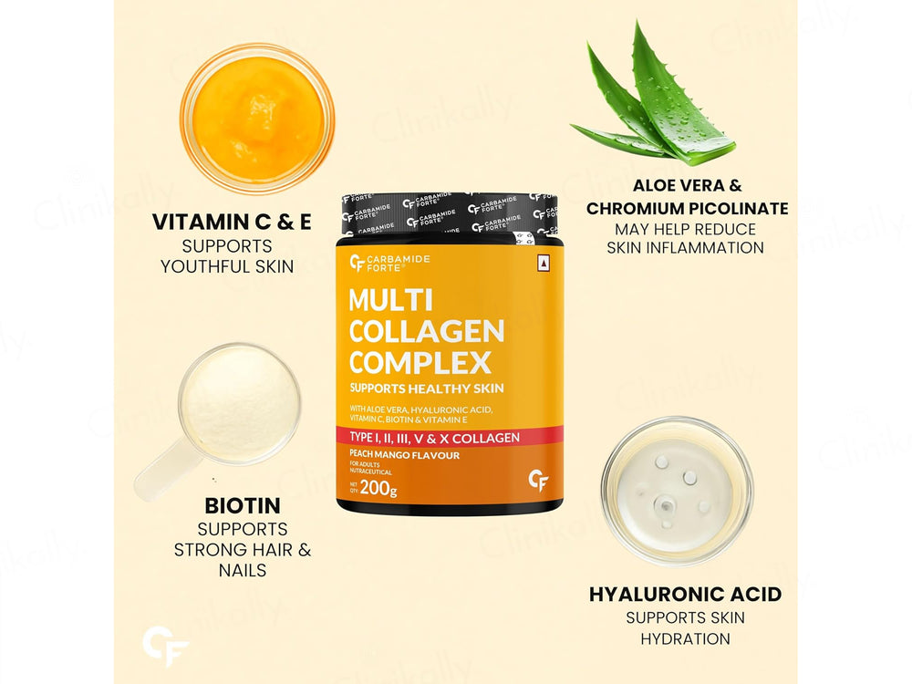 Carbamide Forte Multi Collagen Powder For Skin