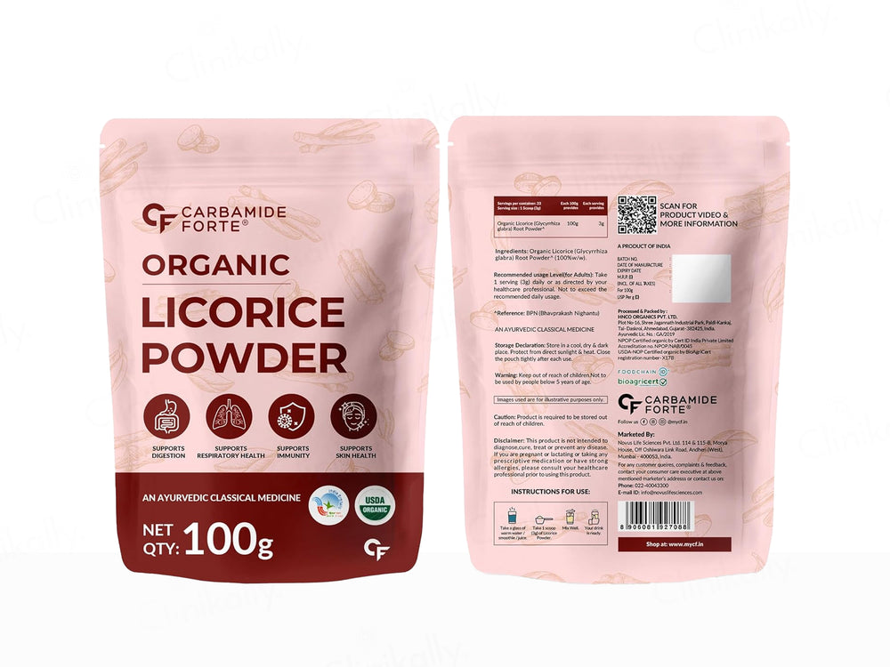 Carbamide Forte Organic Licorice Powder