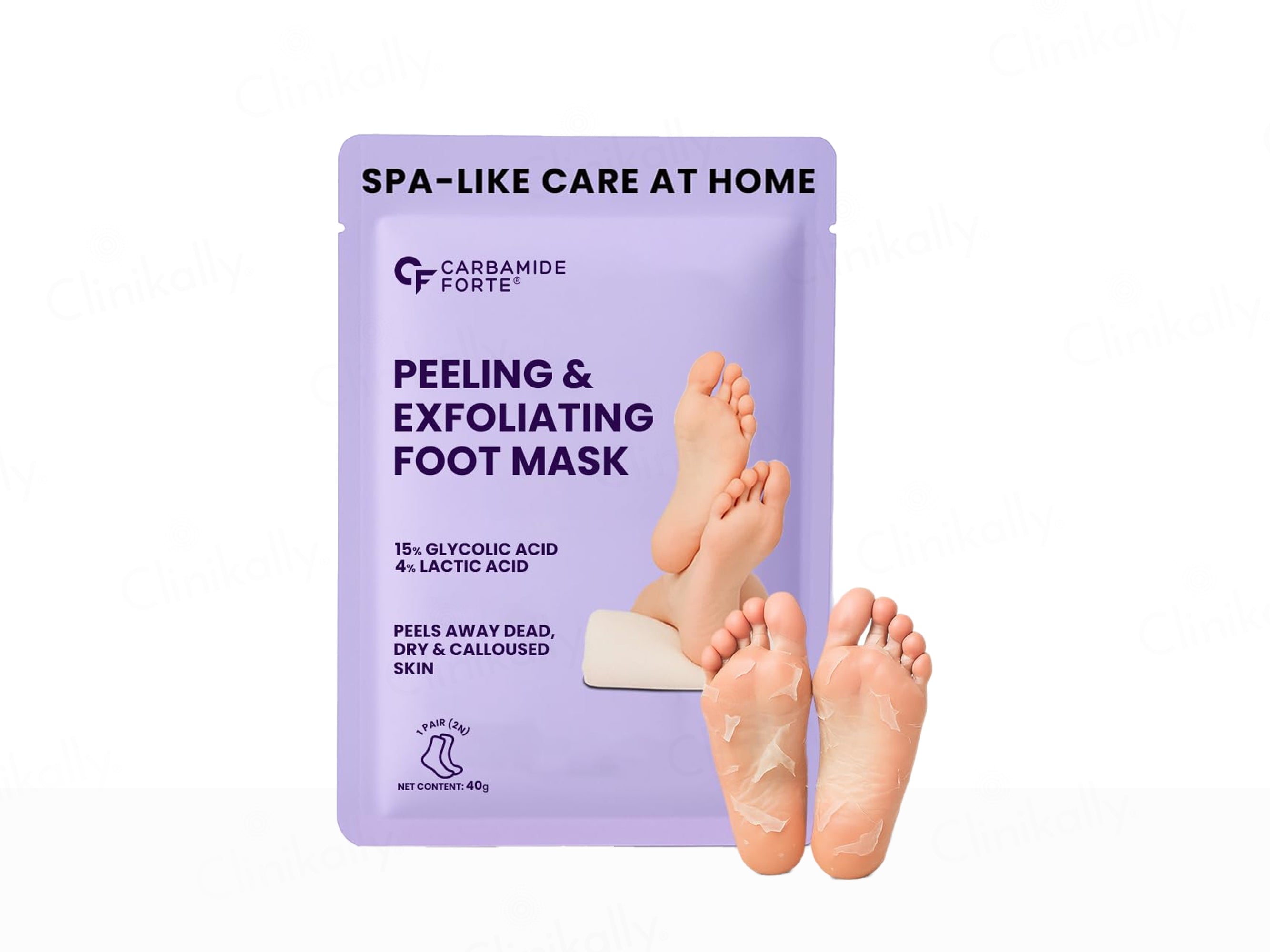 Carbamide Forte Peeling & Exfoliating Foot Mask