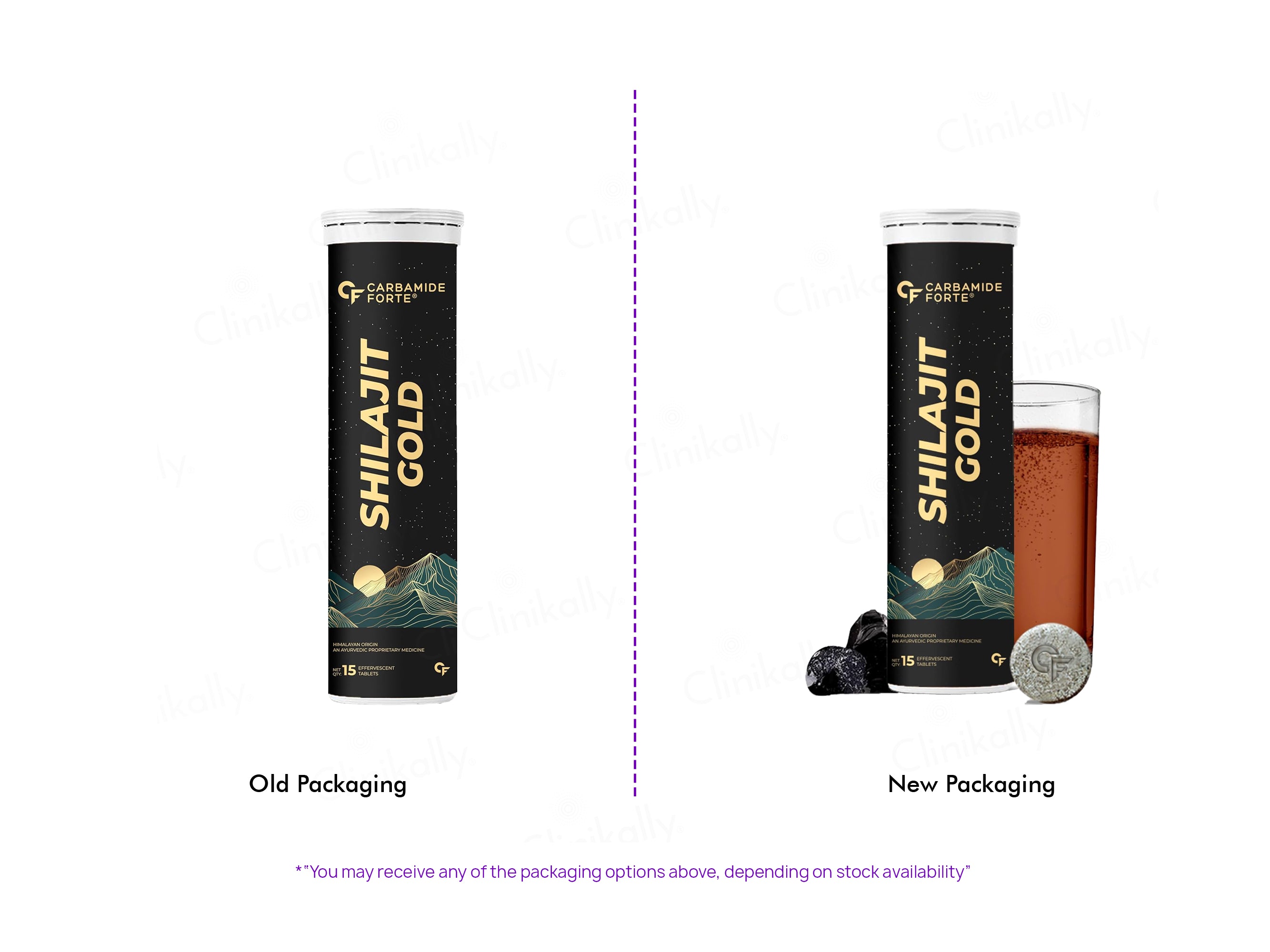 Carbamide Forte Shilajit Gold Effervescent Tablet