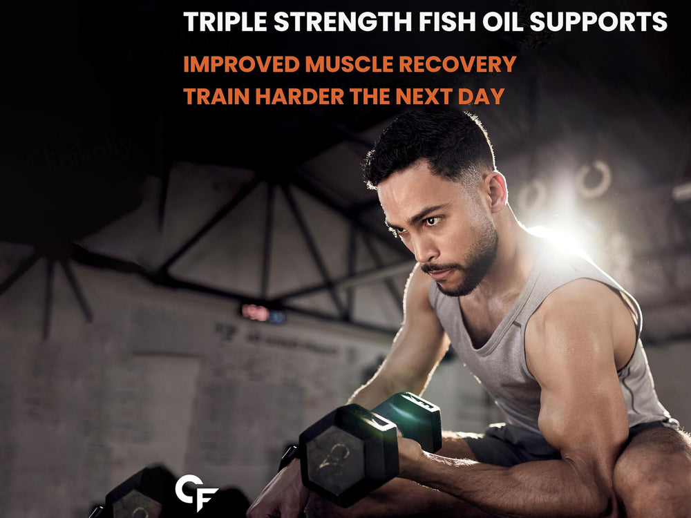 Carbamide Forte Triple Strength Fish Oil 1400mg + Vitamin D3 + E Softgel Capsule