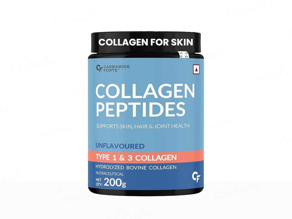 Carbamide Forte Type 1 & 3 Hydrolyzed Bovine Collagen Peptides Powder - Unflavoured