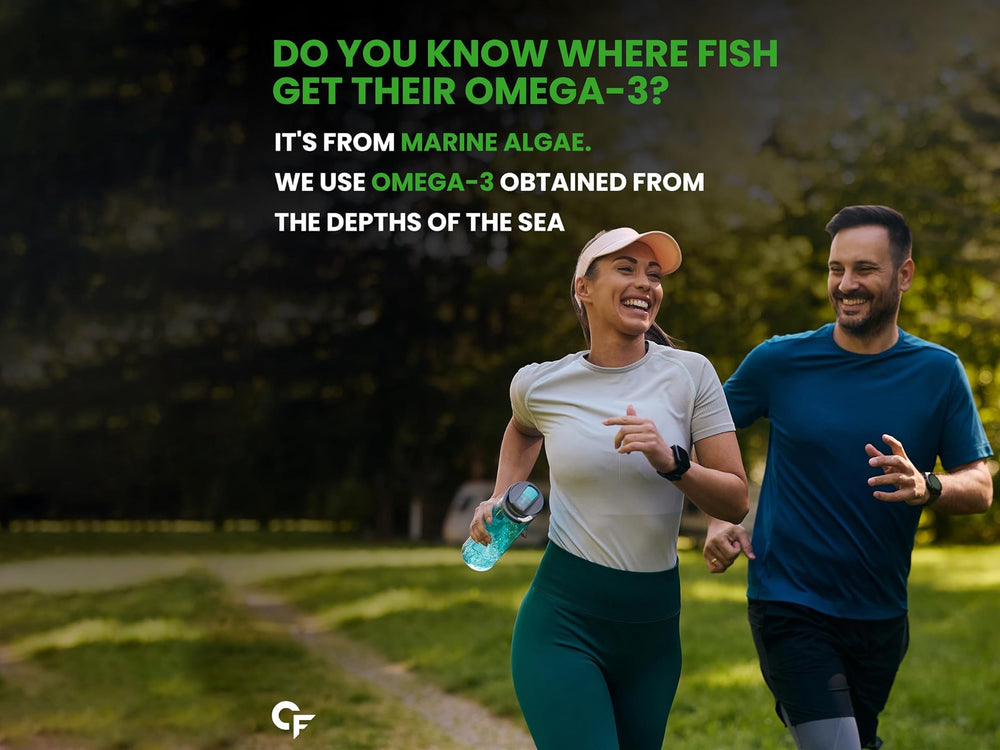 Carbamide Forte Vegetarian Omega-3 1000mg With Algal DHA 10% Liquid Filled Capsule