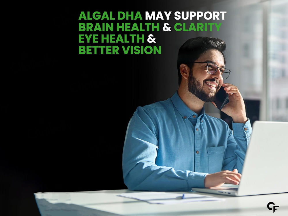 Carbamide Forte Vegetarian Omega-3 1000mg With Algal DHA 10% Liquid Filled Capsule