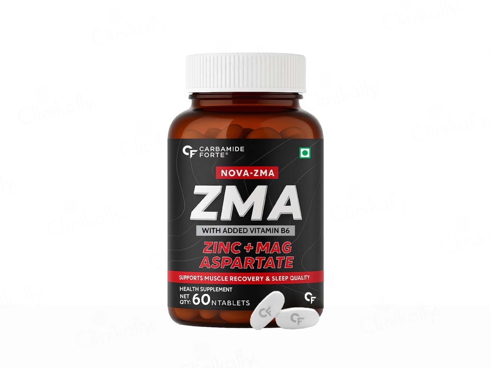 Carbamide Forte ZMA - Zinc, Magnesium Aspartate & Vitamin B6 Tablet