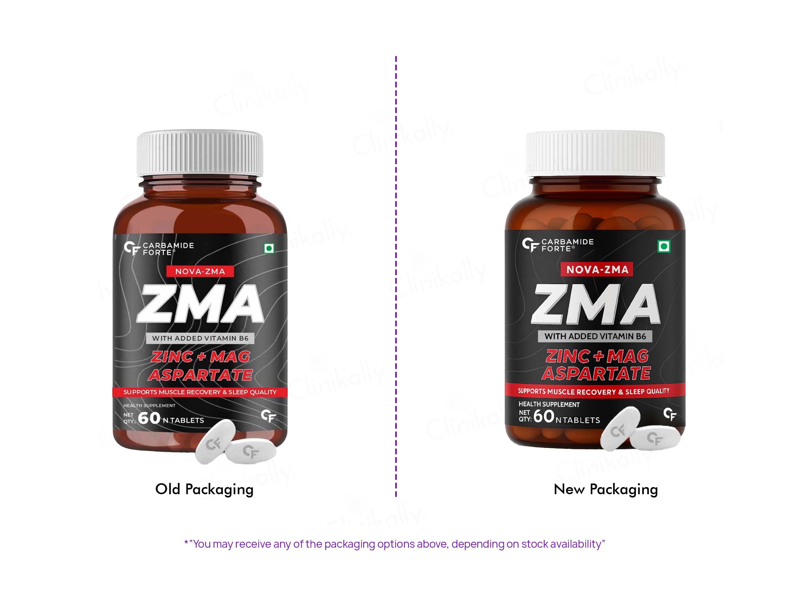 Carbamide Forte ZMA - Zinc, Magnesium Aspartate & Vitamin B6 Tablet