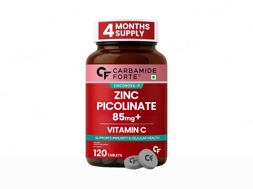 Carbamide Forte Zinc Picolinate 85mg + Vitamin C Tablet