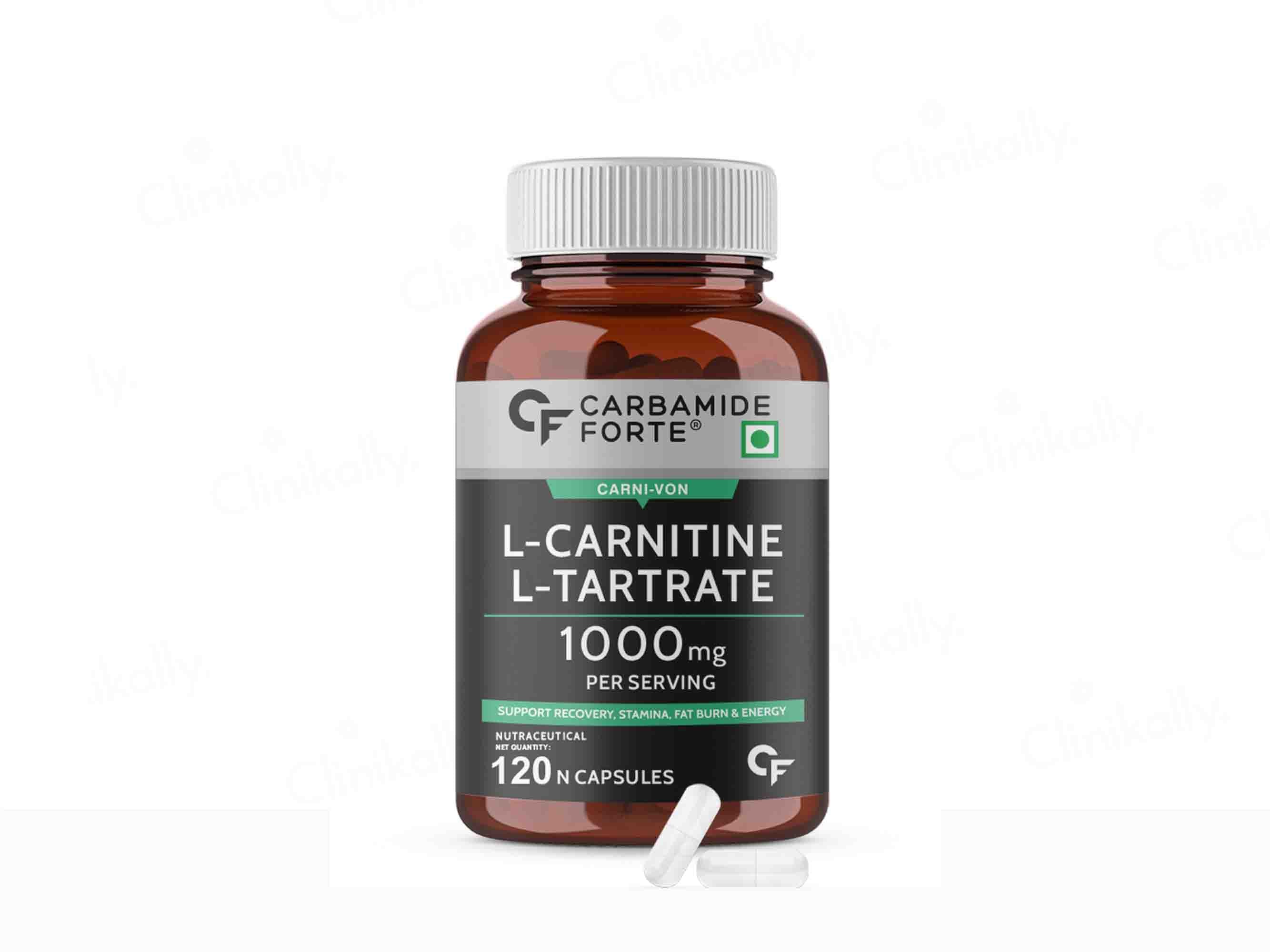 Carbamide Forte L-Carnitine L-Tartrate 1000mg Capsule