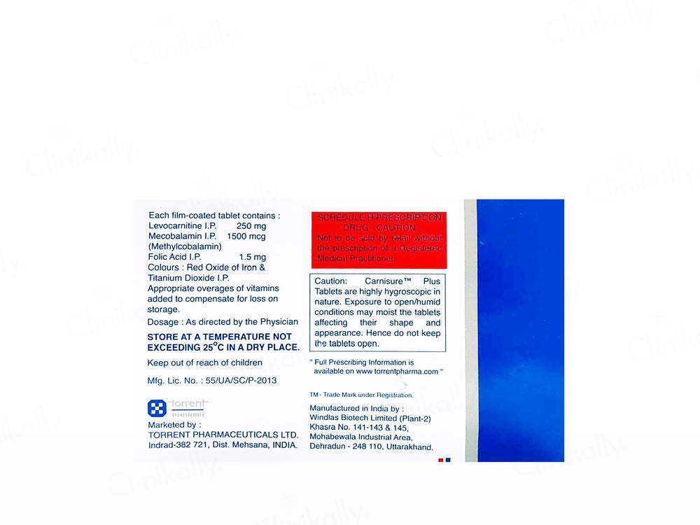 Carnisure Plus Tablet