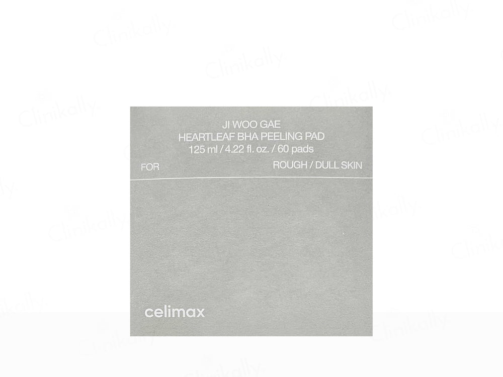 Celimax Ji Woo Gae Heartleaf BHA Peeling Pads