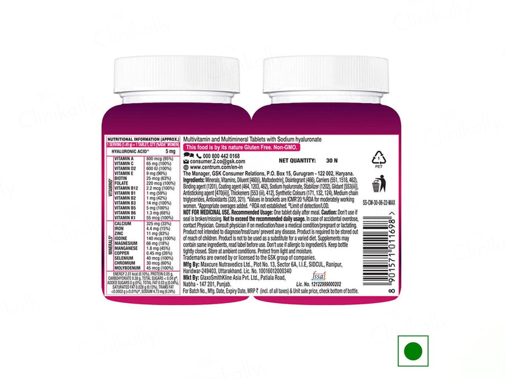 Centrum Women Multivitamin Tablet