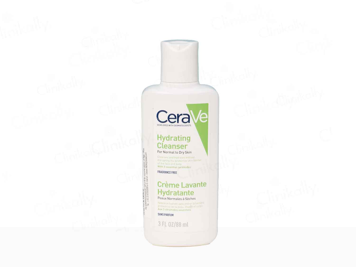 CeraVe Hydrating Cleanser for Normal to Dry Skin - Clinikally